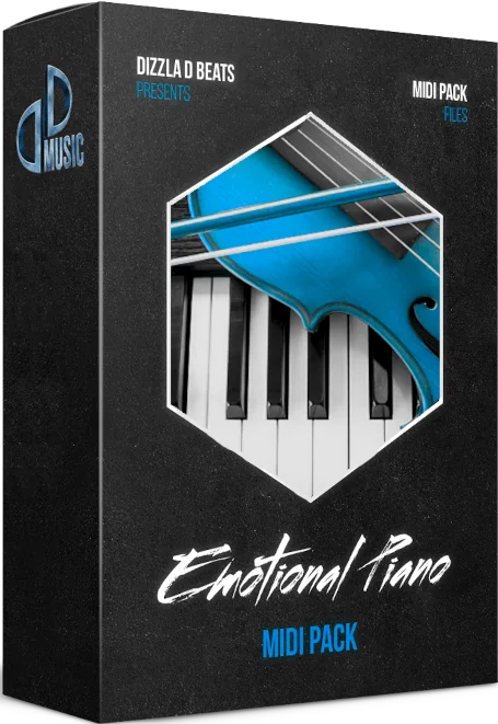 Emotional Piano MIDI Pack for Creating Sad Rap Beats - Dizzla D Beats